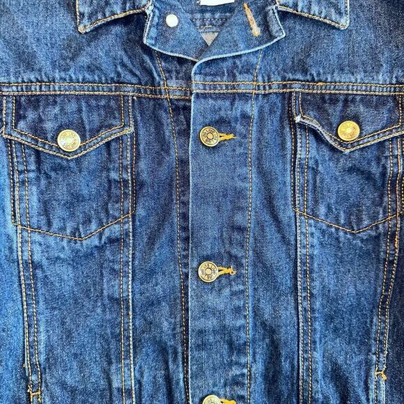 RARE Pristine Vintage Condition Kid’s Size 18 Live Ins Denim Jean Jacket - Picture 3 of 8